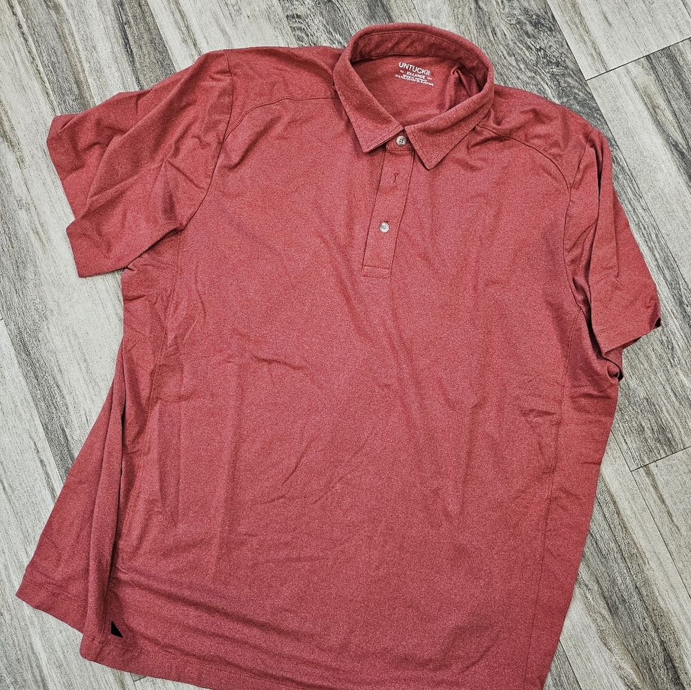 Men's Red Polo Shirt